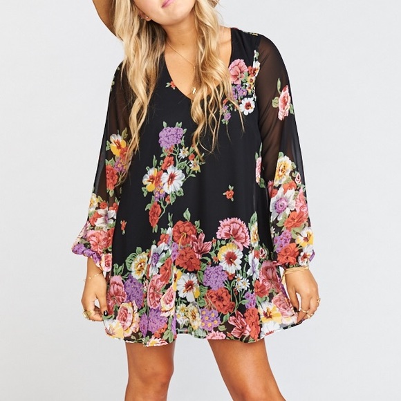 Show Me Your MuMu Dresses & Skirts - NWT Show Me Your Mumu Falling Florals tunic